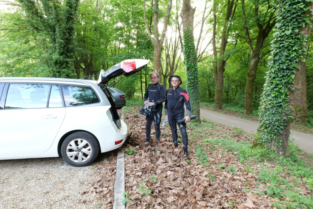 Nettoyage des berges de l'Orne