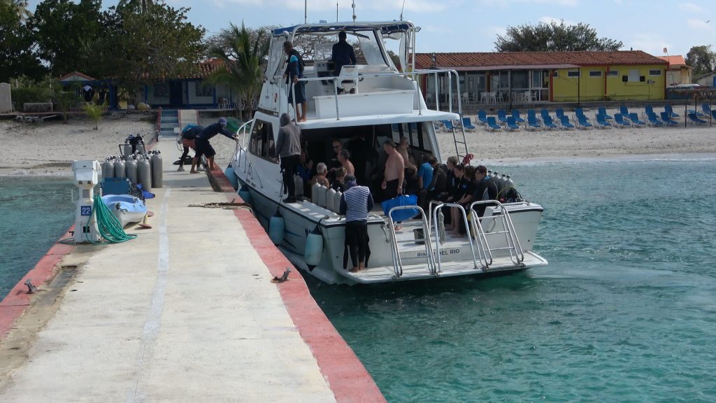 embarquement sur le bateau