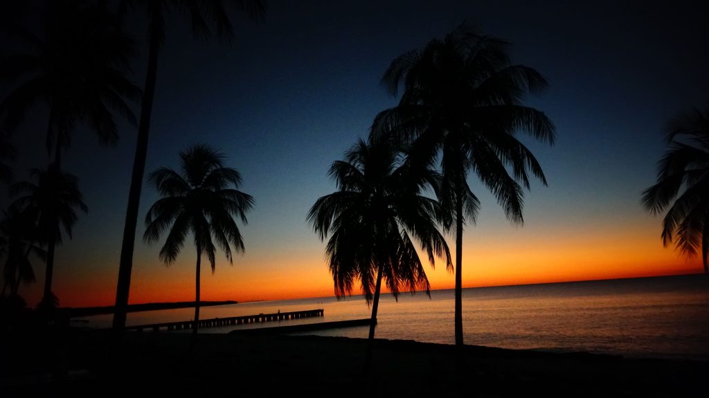 coucher de soleil