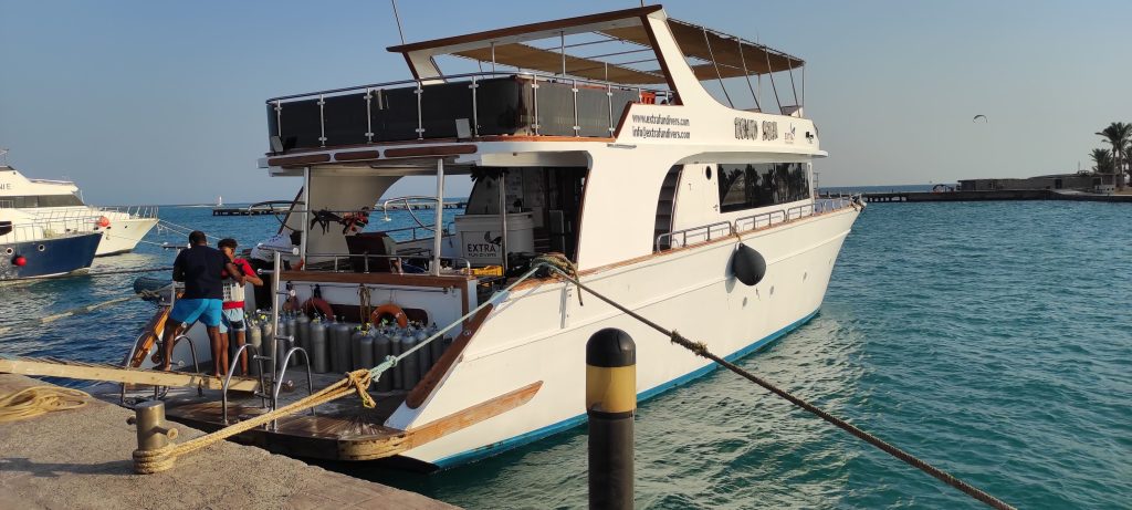 bateau prêt au départ