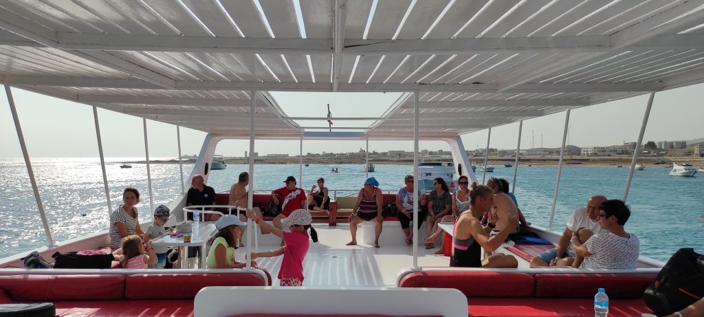 Moment de détente sur le bateau