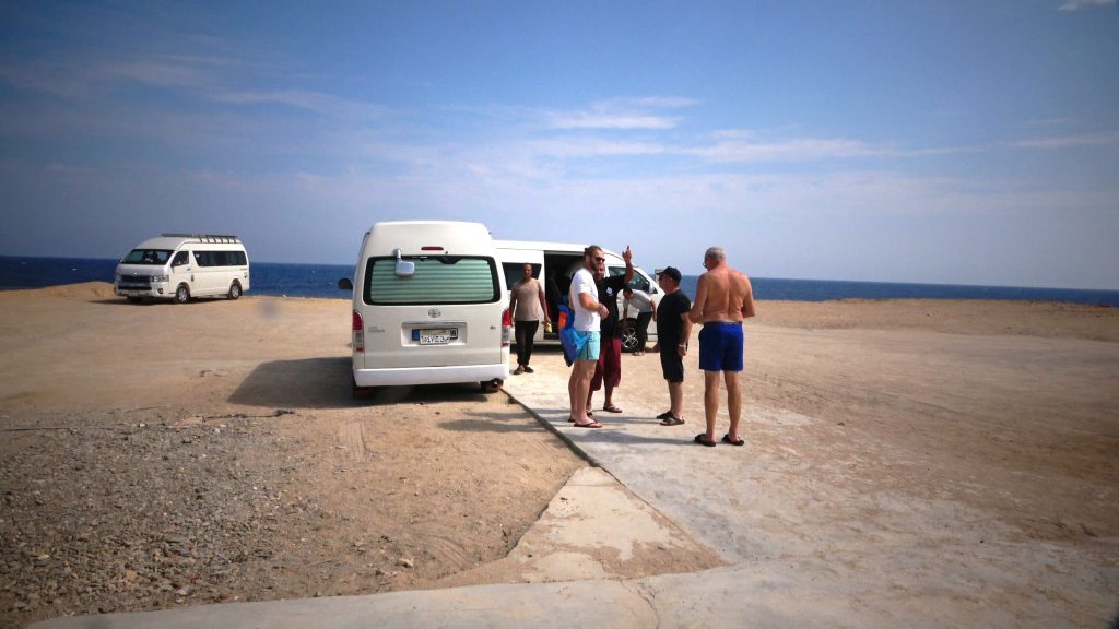 Rencontre sur le site de plongée