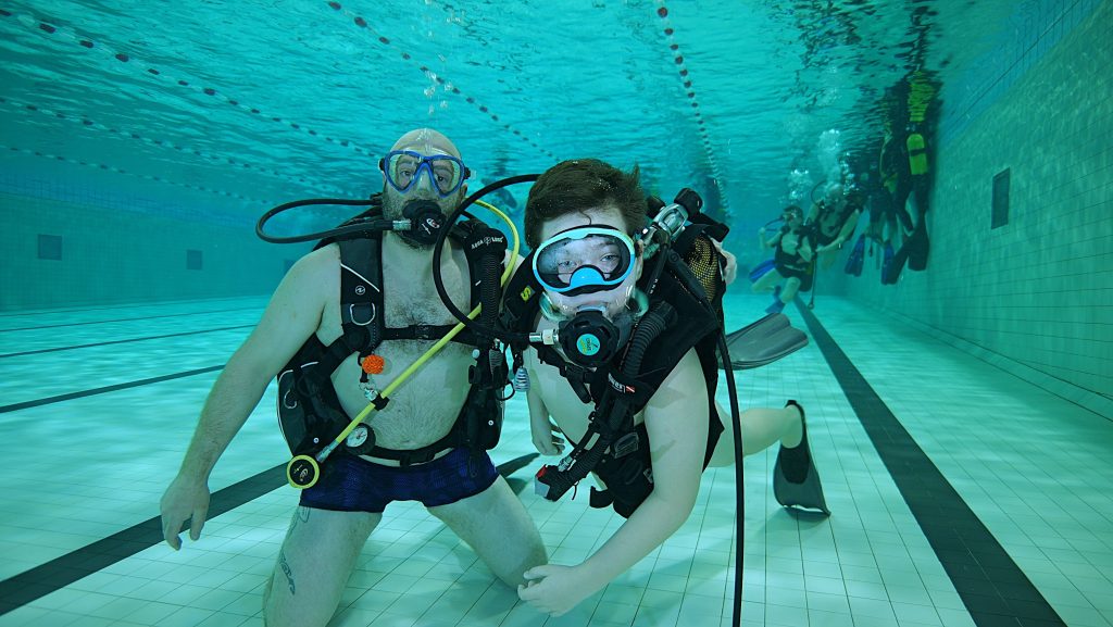 cool sous l'eau